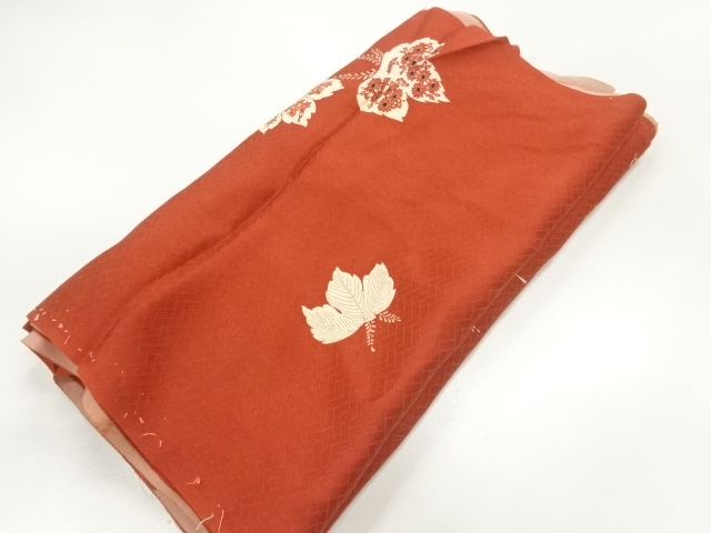 JAPANESE KIMONO / ANTIQUE ARAIHARI  FOR KIMONO / SILK / PAULOWNIA